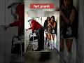 fart prank on girls💨/ girls reaction🤣 #prank #prankgirl #fart #public #reaction #funny #shorts #wft