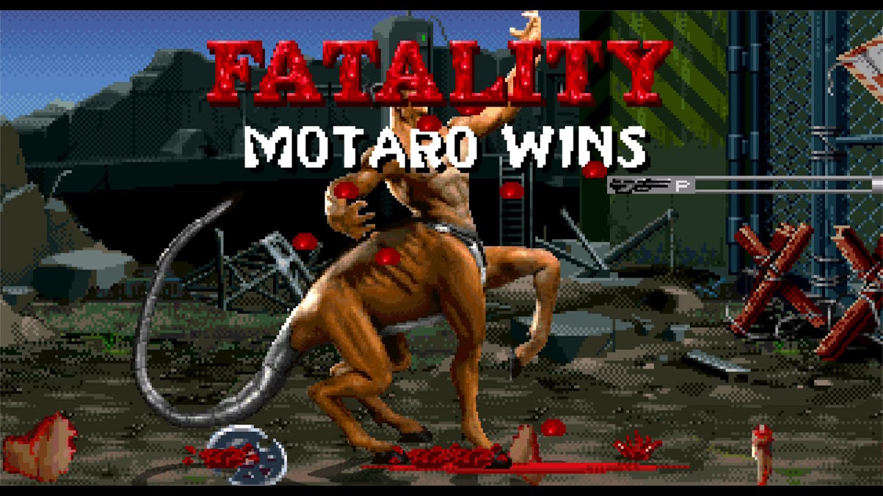 (M.U.G.E.N No AI Ryona) Motaro vs Linn Kurosawa