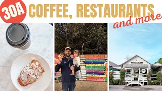 30A Florida Coffee Shops, Restaurants, Ice Cream, and Other Things to Do