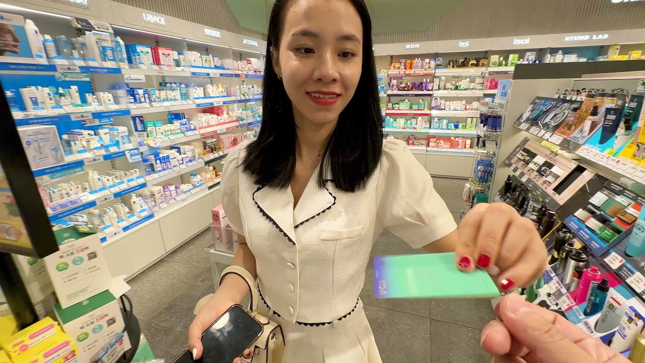 한국 올리브영에 와서 🇻🇳베트남 아내에게 사고 싶은거 다 사라고 신용카드를 줘봤습니다