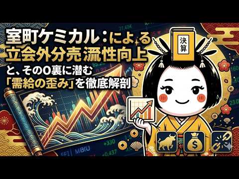 室町ケミカル：立会外分売による流動性向上と、その裏に潜む「需給の歪み」を徹底解剖