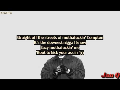 Eazy-E - Creep n Crawl (Lyrics)