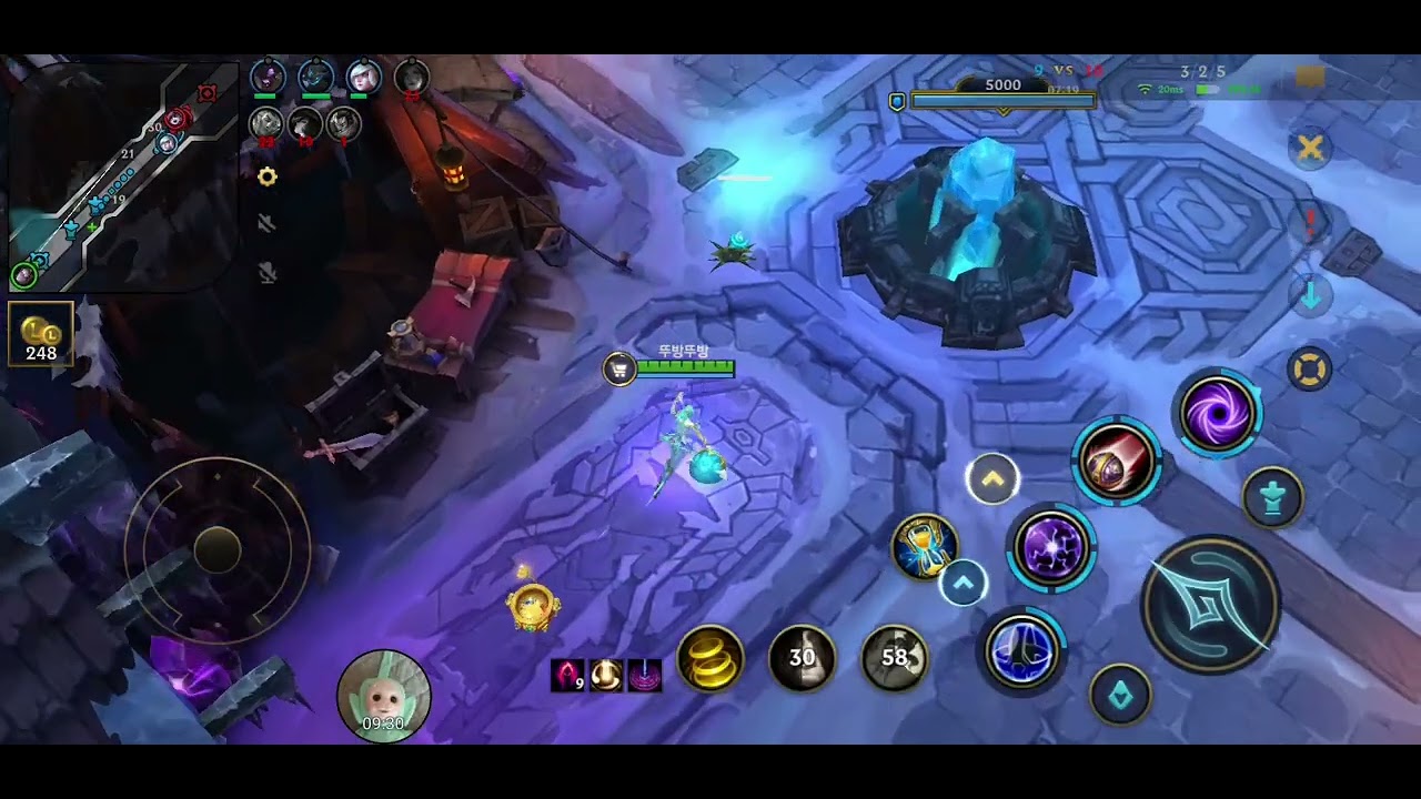 뚜방뚜방 와일드 리프트 S20 칼바람 나락 무작위 총력전 17번째 게임 오리아나 Wild Rift 2026 03 04 19 47 55