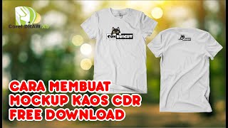 MOCKUP KAOS CDR FREE DOWNLOAD