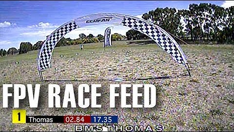 DVR Drone Racing Footage - MMRC Round 1 Heat 1 Open