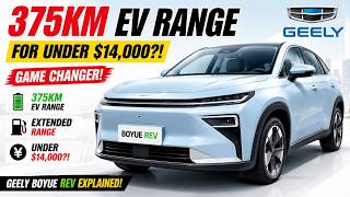375km EV Range For Under $14,000?! | Geely Boyue REV Explained 375km EV Range For Under $14,000?! | Geely Boyue REV Explained