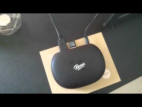 How to setup the Remix Mini Android pc