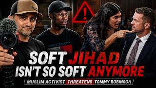 The “Soft Jihad” Mask Slips - Tommy Robinson Gets Threatened screenshot 4