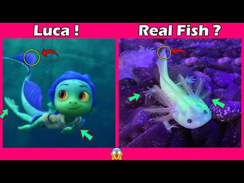 Popular PIXAR Characters in Real Life | Luca, Cars, Toy Story 3 & More