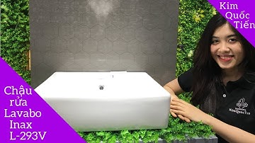 Review chậu rửa Lavabo Inax L-293V giá rẻ chính hãng 100%