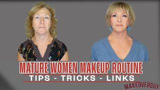 Как сделать макияж, как зрелая женщина: Приложение для макияжа Makeoverguy