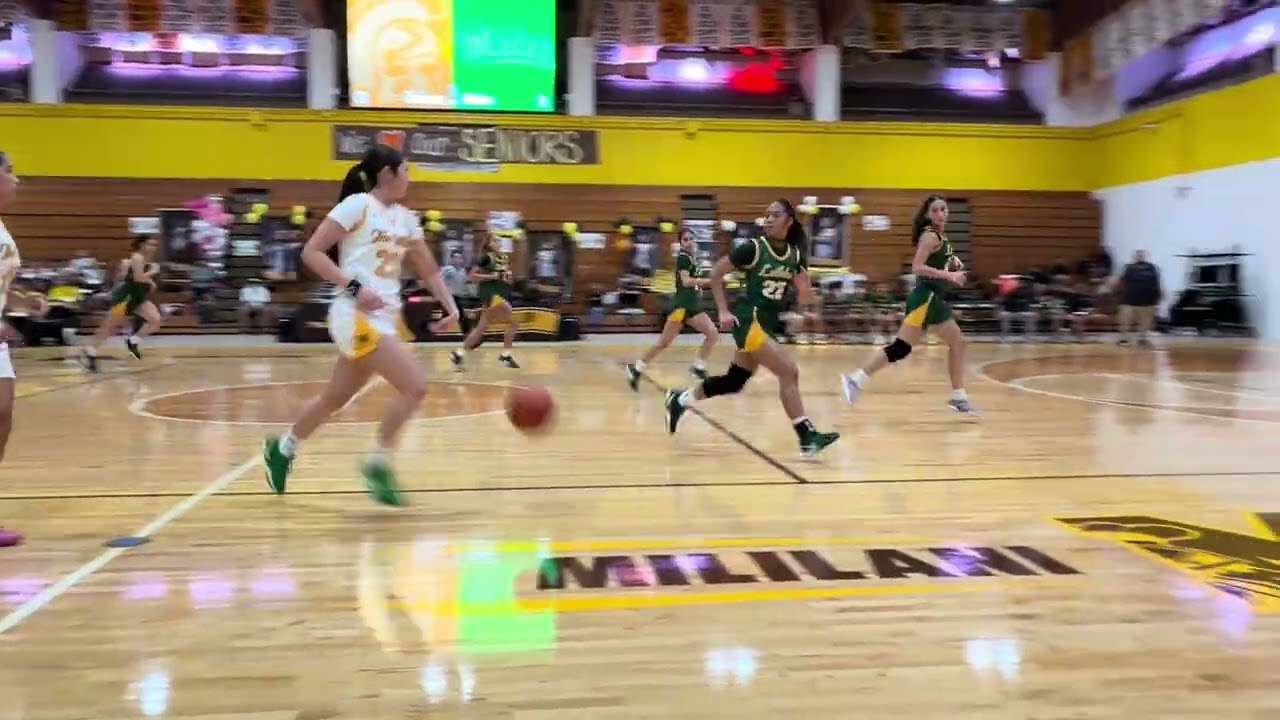 Mililani Lady Trojans Basketball  Senior night, Vs. Leilehua, 1/14/26