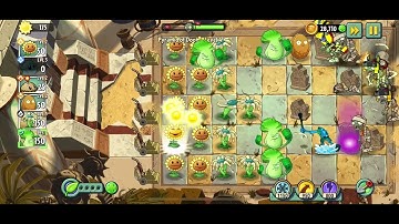 Plants vs Zombies 2 - Pyramid of Doom - Level 4 - 2024