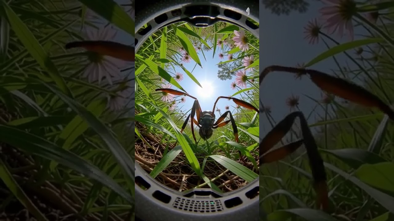 A video about the life of ants- видеосъёмка про жизнь муравьёв 