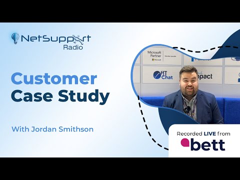 Bett 2023 Case Study - Jordan Smithson, Trust IT Services Manager, Peterborough Keys Academy Trust