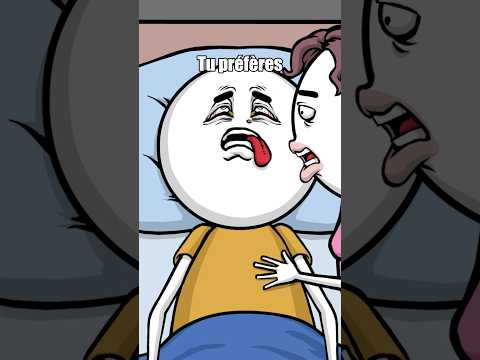 @INES&VIC - Les questions importantes à 00h32 👀 #shorts #animation #humour #drole #sketch thumbnail