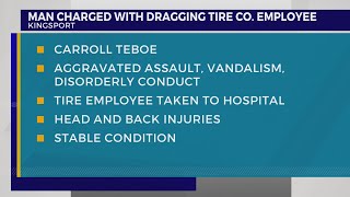 KPD: Upset customer charged after dragging employee through parking lot