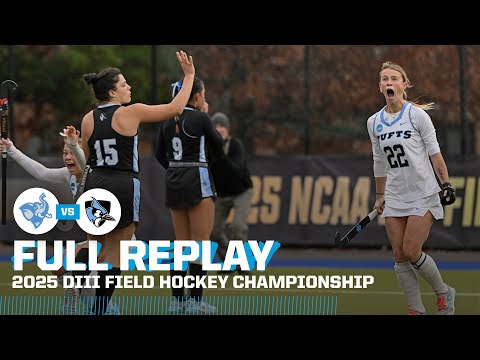 Tufts vs. Johns Hopkins: 2025 NCAA DIII field hockey championship | FULL REPLAY