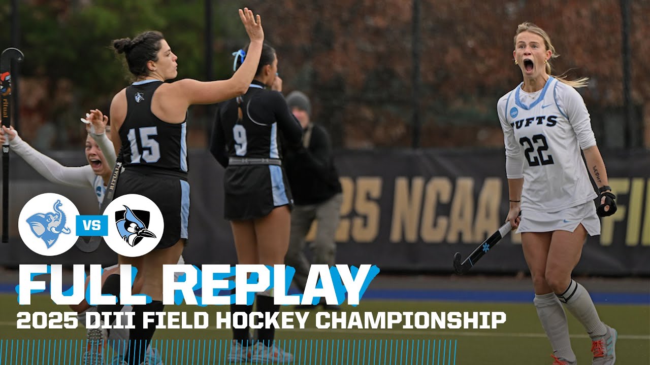Tufts vs. Johns Hopkins: 2025 NCAA DIII field hockey championship | FULL REPLAY
