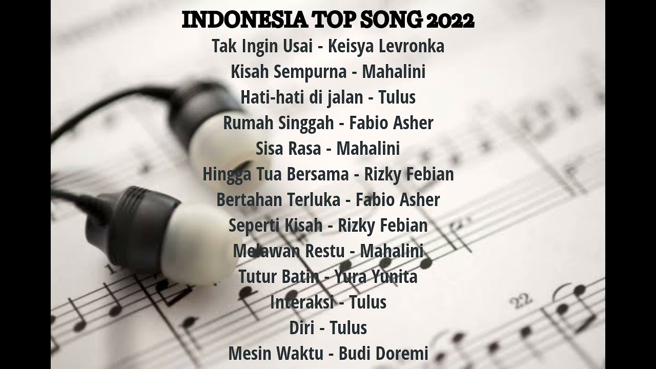 Indonesia Top Song 2022 #musik #top #song #indonesia