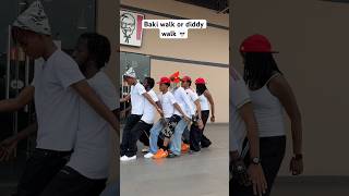 Baki walk tutorial 💀 #remix #funk #baki #bakiwalk #tutorial #dance #shorts