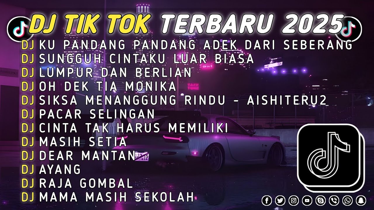 DJ TIKTOK TERBARU 2025 || DJ CINTA DARI SEBERANG 🎵 DJ SUNGGUH CINTAKU LUAR BIASA 🎵 FULL ALBUM❗❗