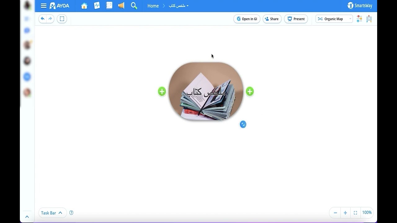 SmartsWay Ayoa  طريقة رسم الخرائط الذهنية في