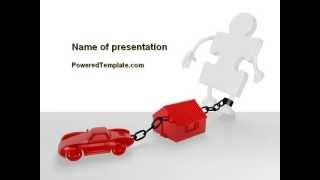 Bank Loans PowerPoint Template by PoweredTemplate.com