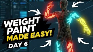 Blender Weight Paint Tutorial | Fix Character Rigging & Weights Easily