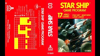 Atari 2600 in 10 minutes: Star Ship (1977)
