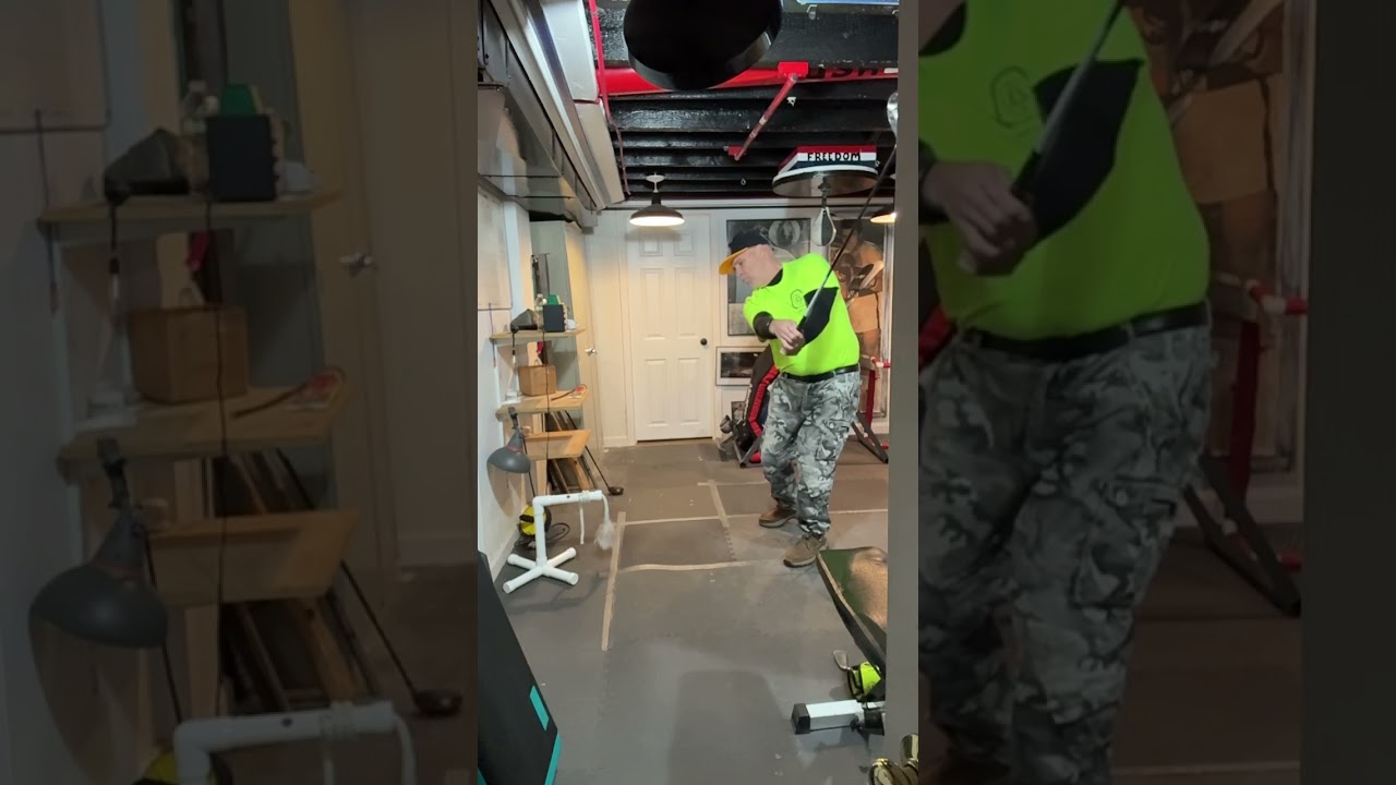 GOLF Joe Practice Gear Patented Hit Rope Training Ideas No Noise GREAT FEEL EXERCISE FUN 