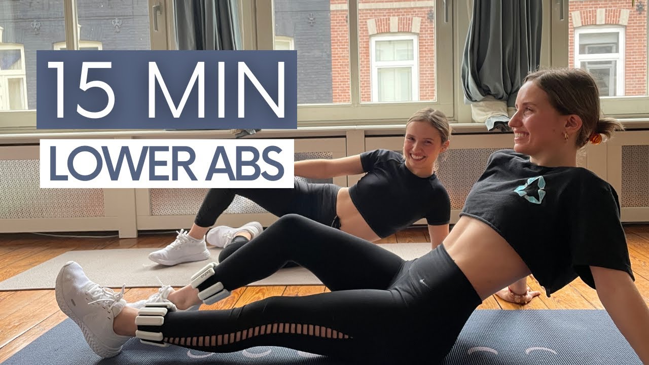 ANKLE WEIGHT WORKOUT // Target your lower abs | Twice as Fit