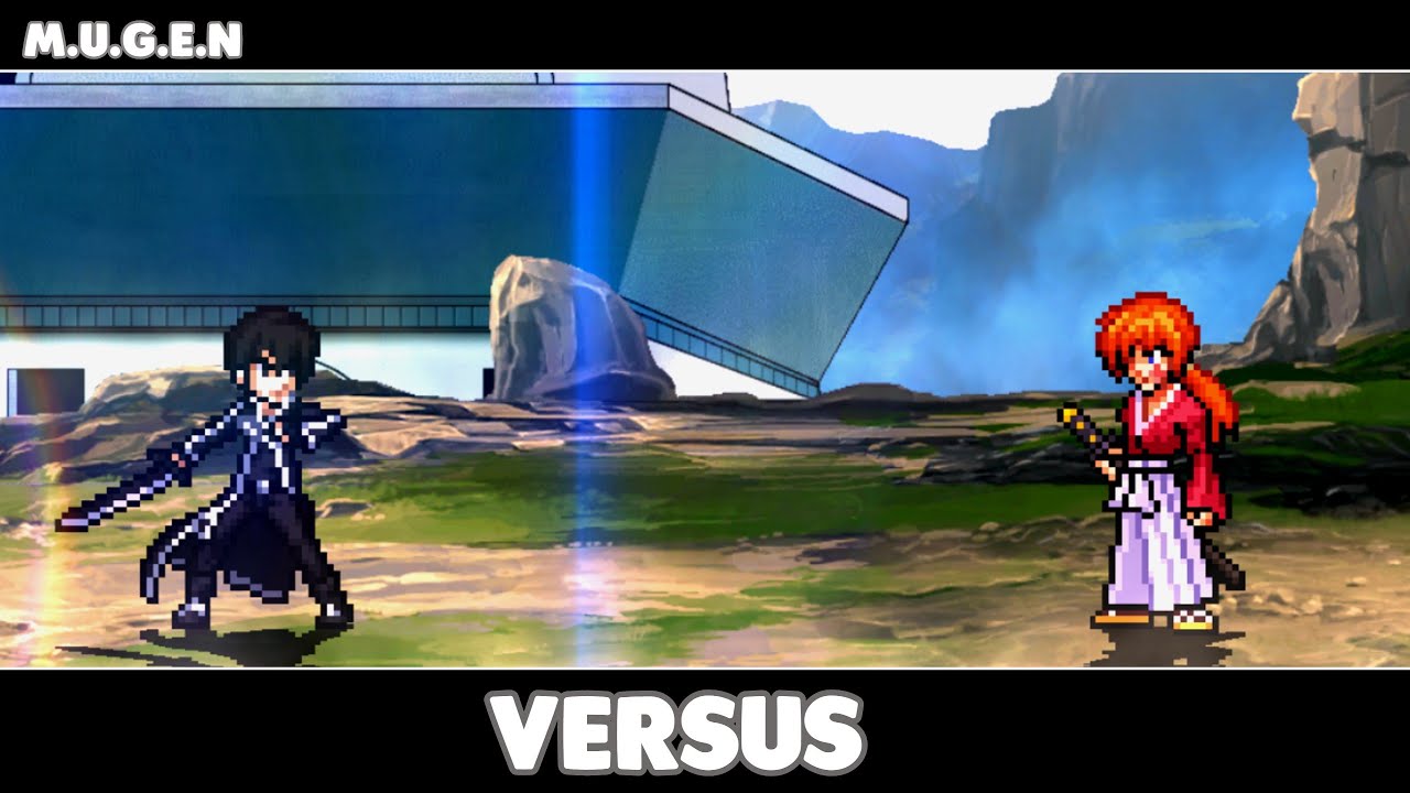 Kirito VS Kenshin | Anime JUS Battle || MUGEN