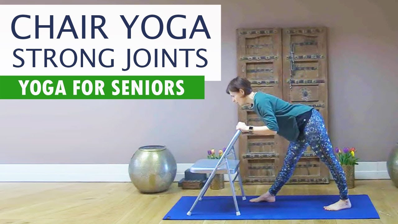 Chair Yoga Chair Yoga Exercise for Seniors, Bad Knees, Bad Hips YouTube