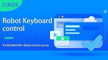 9.4 [ROSMASTER--Robot control course]---Robot Keyboard control