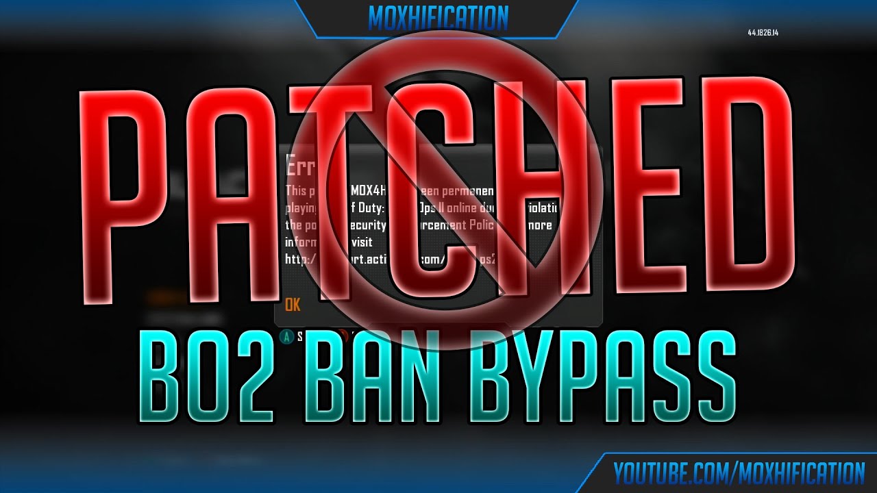 Black Ops 2 Ban Bypass "PATCHED"