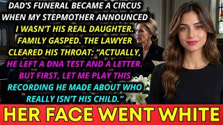 Details At My Dad's Funeral, My Evil Stepmom Announced I Wasn't His Real Daughter — The Lawyer's Reply News