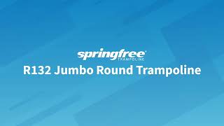 Springfree Jumbo Round Trampoline R132
