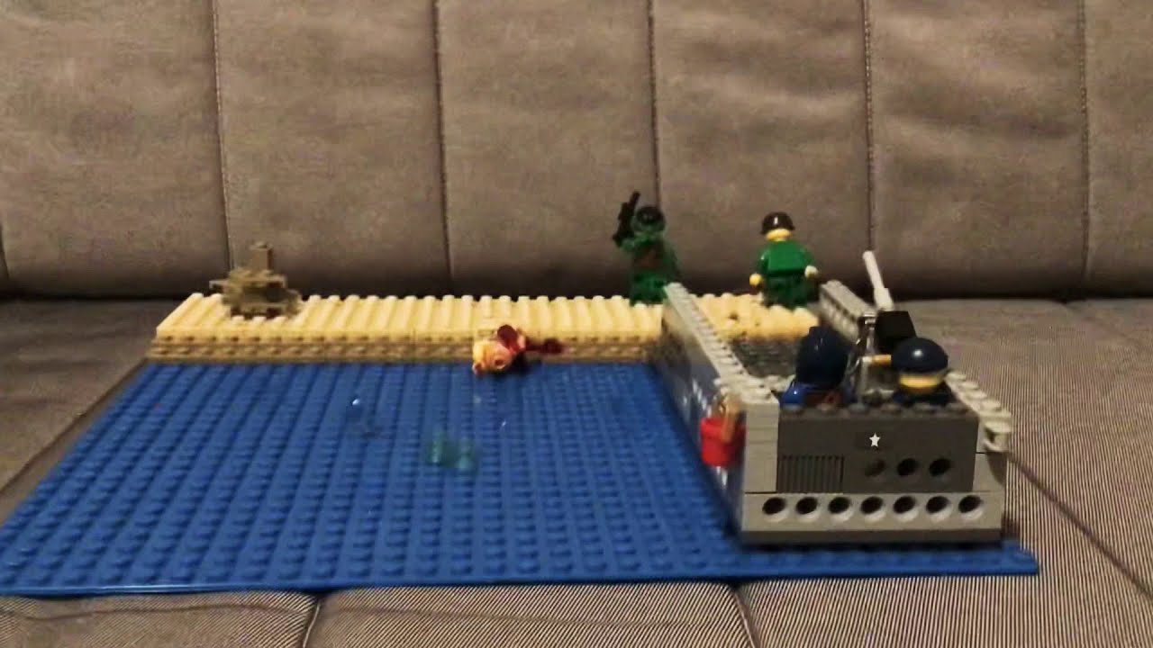 Mini moc Monday Episode #2 - World War 2 D-day landing LEGO