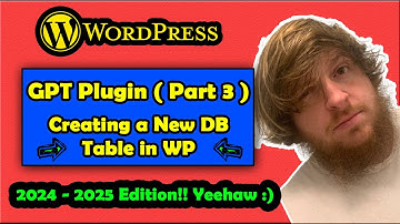 Create a Database Table | WordPress Plugin Development | Part 3