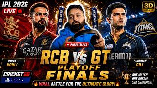 🏆 RCB vs GT FINAL LIVE 🔥 | IPL 2026 Finale Recreation | Parm IsLive #live #shorts