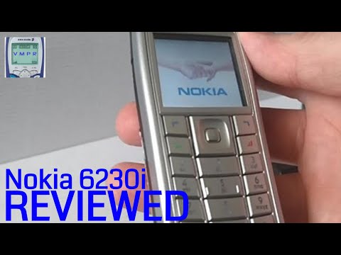 Vintage Nokia 6230i Mobile Phone from 2005 Reviewed.