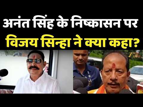 Vijay Sinha On Anant Singh’s Six-Year Expulsion from JD(U): अनंत सिंह पर विजय सिन्हा का बयान