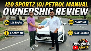 Ownership review of new i20 sports optional model petrol mannual.