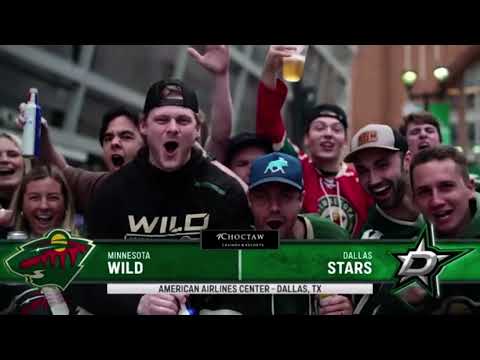 Bally Sports Southwest intro to the Stanley Cup Playoffs Round 1 Game 5: Wild @ Stars