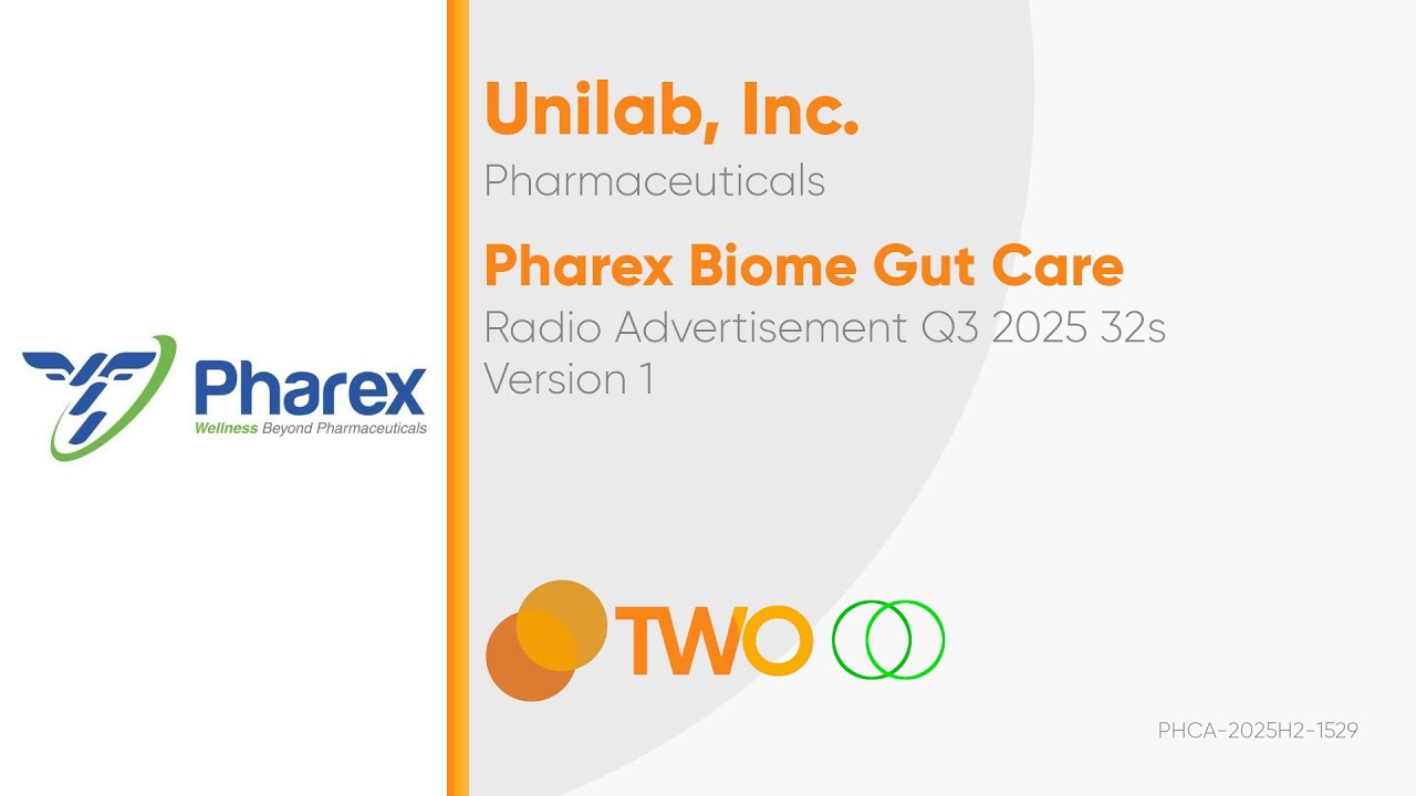 Pharex Biome Gut Care Radio Ad Q3 2025 32s (Version 1)