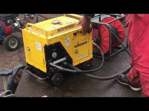 WAGNER 圧力 14.7Mpa 吐水量 13L/min エンジン 高圧洗浄機 WZ13