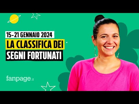 Oroscopo, la classifica dei segni più fortunati della settimana dal 15 al 21 gennaio 2024 Episode cover