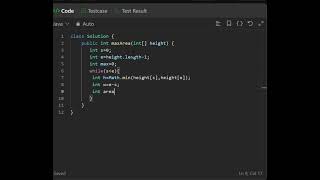 Container with most water leedcode problem solution💯#java#problemsolving #explorepage#learning#code 