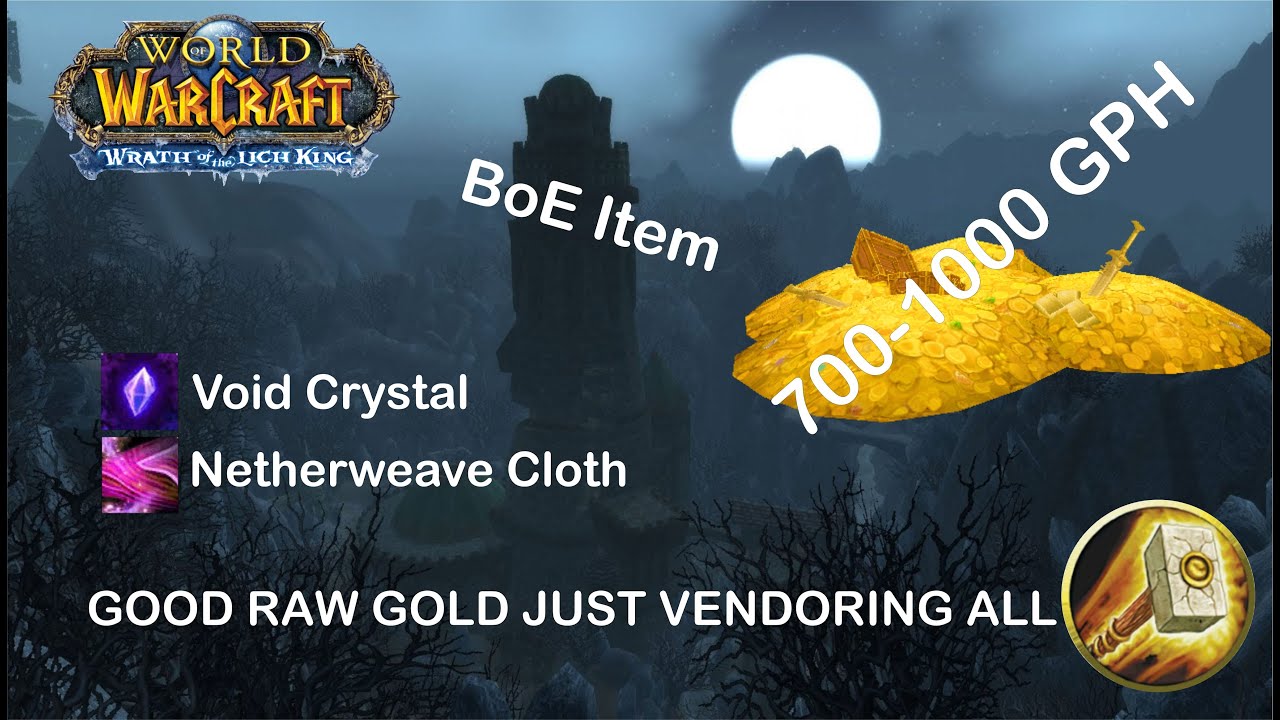 Karazhan Paladin solo farm 700-1000 GPH - Wotlk Classic